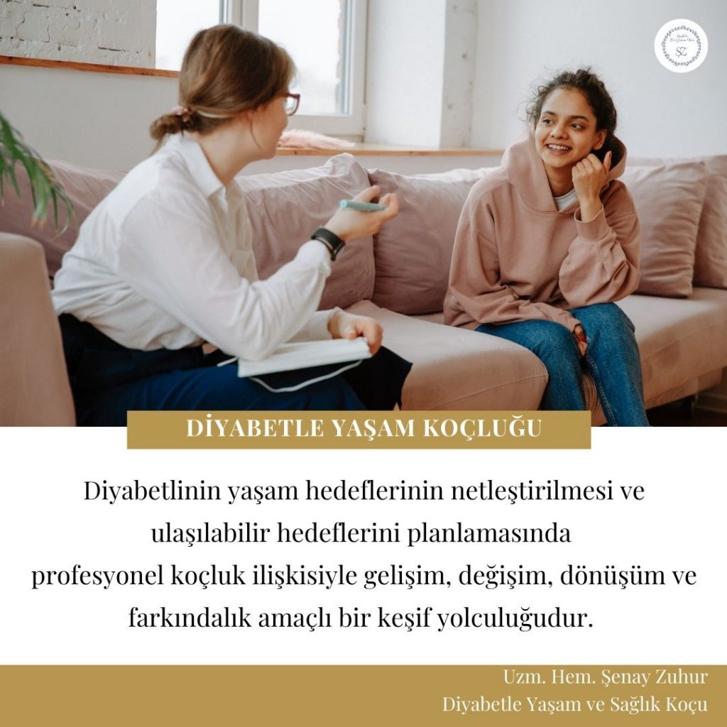 Diyabetle yaşam koçluğu yaklaşımı, diyabetlinin öz farkındalığını yükselten ve potansiyelini arttıran önemdedir. 
